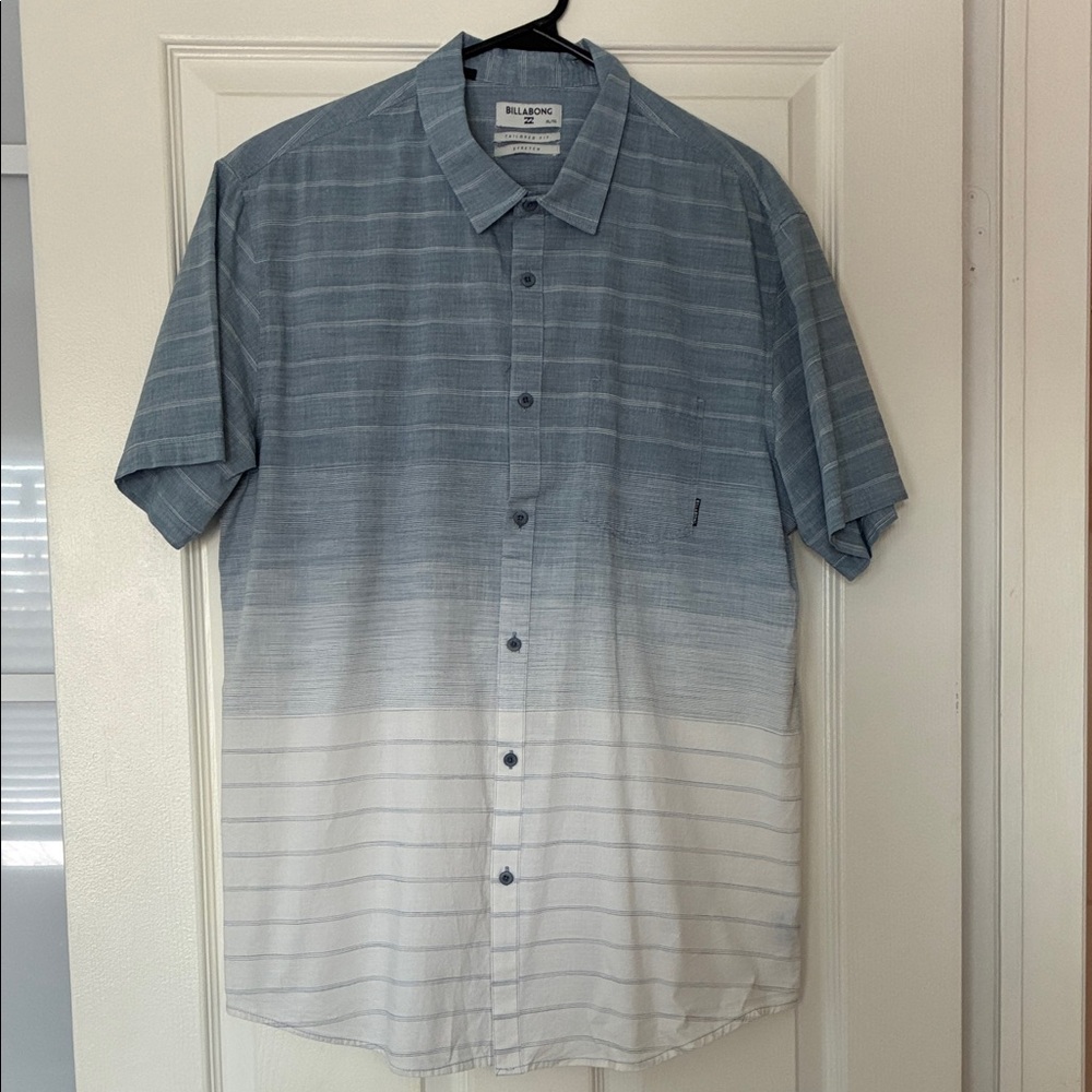 Billabong Gradient Blue and White Shirt